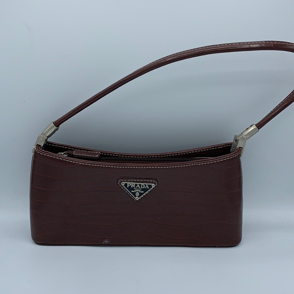 Prada Maroon Bag (Off-Brand)